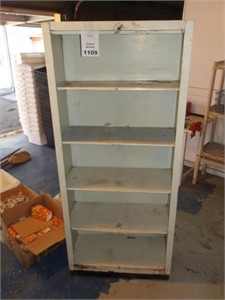 5 Shelf Metal Cabinet with Doors