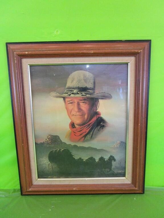 John Wayne Print  27" x 23"