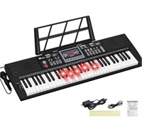 24HOCL ELECTRIC KEYBOARD PIANOS 61 LIGHTED KEYS,