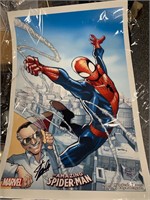 Stan Lee signed poster