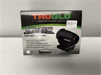 TruGlo Mini Red Dot Sight Ignite 22mm obj lens, 2