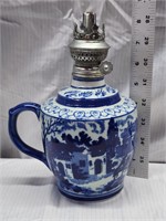 Vintage Blue & White Ironstone Ceramic Porcelain