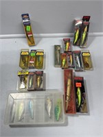 Rapala Assorted fishing lures