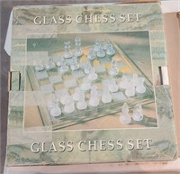Glass Chest Set-NIB
