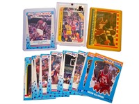 1986 to 1990 Fleer Basketball Stickers