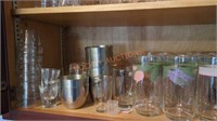 misc. drinking glass lot