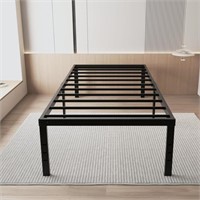 Twin Size Bed Frame 14"" High Heavy Duty