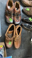 SPERRY TOP SIDERS SIZE 9 & EARTH SHOES SIZE ?