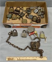 Padlocks Locks Lot Collection