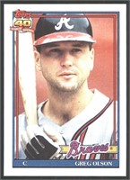 Greg Olson Atlanta Braves