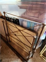 Antique Iron Bed w/ Rails