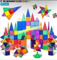 PicassoTiles $64 Retail Magnetic 3D Blocks 100pk