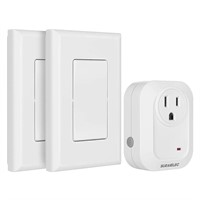NEW Wireless Wall Switch Remote Control Outlet