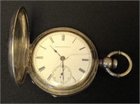 American Watch Co. Warranted Coin Silver