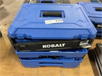 KOBALT TOOL BOX ** BOX IS DAMAGED, SOME ITEMS MAY