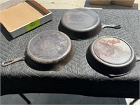 Cast iron Pans