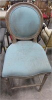 Victorian Style Parlor Chair - 49"h x 19"w x 19"d