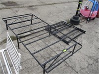 2 folding bed frames