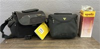 LOT OF CAMERA CASE & RECORDER