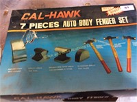 Cal hawk 7 piece auto body fender set