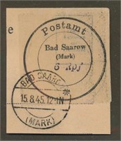 GERMANY PRIVATE ISSUE BAD SAAROW MICHEL #4