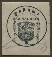 GERMANY SOVIET ZONE BAD NAUHEIM MICHEL #4II USED