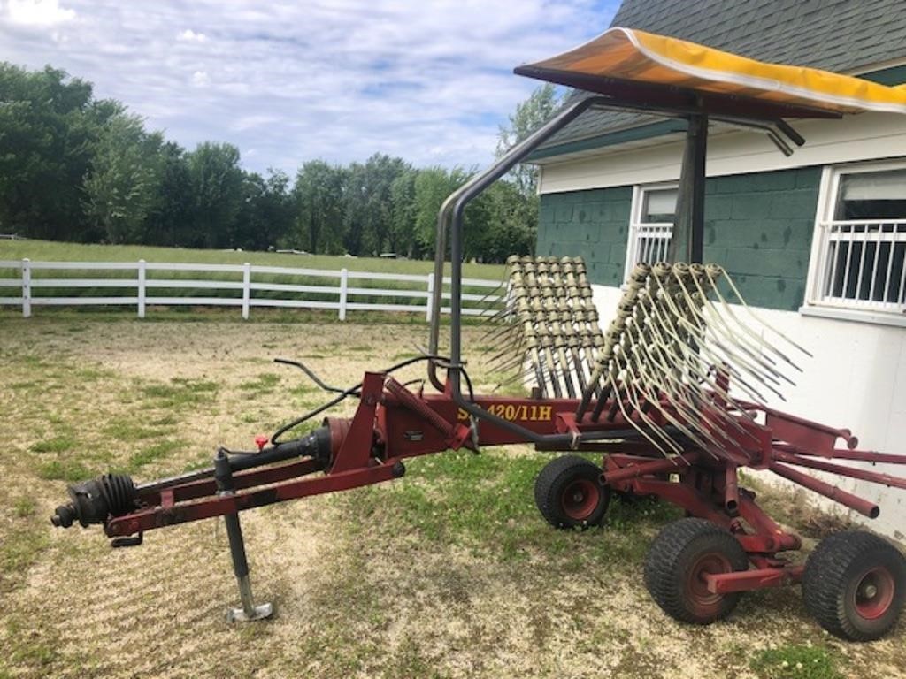 HS SR420 / 11H Hay Rake, PTO