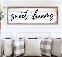 Sweet Dreams Decor 42'x15' Farmhouse Sign