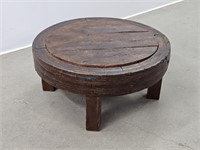 Antique Primitive Wooden Plank Coffee Table