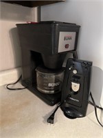 Coffee maker and Can opener