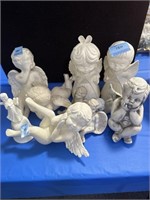 10 ANGLE FIGURINES