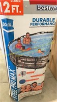 Bestway 12’ Steel Pro Max Pool (?Complete?)