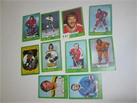 10   1972-73 Opeechee Hockey Cards