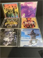 Six Heavy Metal CD's
