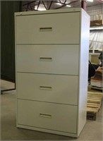 4-Drawer File Cabinet, Approx 53"x30"