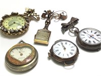 Group of 5 Fancy Antique Womens Watches