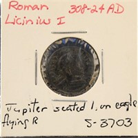 Roman Ancient Coin Licinius I, 308-324 AD bronze,