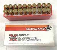 (20) 30-30 Winchester rifle cartridges