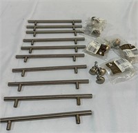 Silver Finish Drawer/Cabinet Handles/Knobs
