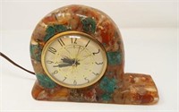 Rock & Resin Clock