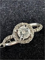 $5200 14K  Diamond(0.75ct) Ring