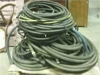 Large Lot of hydraulic hoses