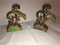Armor bronze bookends
