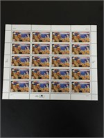 Collector Sheet of Vince Lombardi Stamps