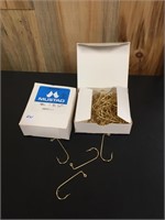 Mustad 4/0  Gold Hooks - 2 boxes of 100pcs
