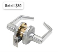 Tell Cortland Satin Chrome Entry Lockset 2 in.