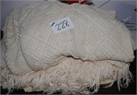 3 Crocheted Table Cloths