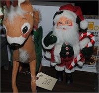 Annalee Santa and Reindeer