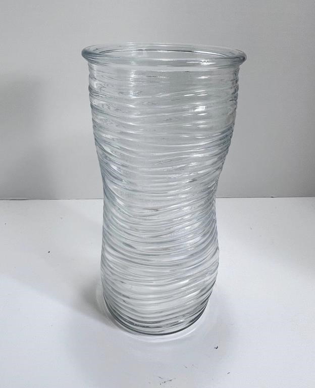 Contemporary Flower Vase Glass