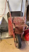 Vintage wheel barrow